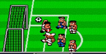 High School Soccer - Kunio Kun Genesis Screenshot