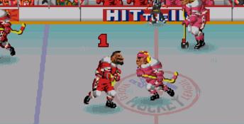 Hit The Ice Genesis Screenshot