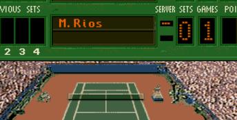 IMG International Tour Tennis Genesis Screenshot