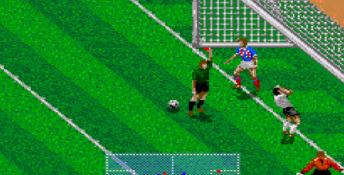 International Superstar Soccer Deluxe Genesis Screenshot