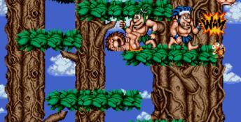 Joe and Mac / Caveman Ninja Genesis Screenshot