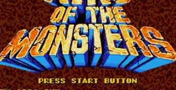 King of the Monsters Genesis Screenshot