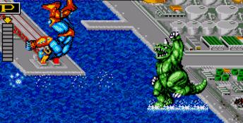 King of the Monsters Genesis Screenshot