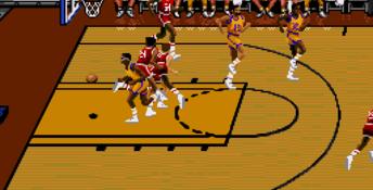 NBA Pro Basketball - Bulls vs Lakers Genesis Screenshot