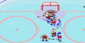NHL 95 Elitserien Genesis Screenshot