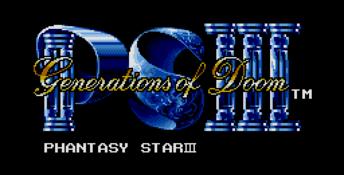 Phantasy Star 3 - Generations of Doom Genesis Screenshot
