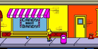 The Simpsons: Bart vs The Space Mutants Genesis Screenshot