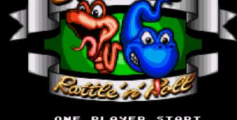 Snake Rattle 'n' Roll Genesis Screenshot