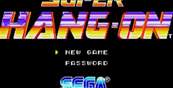 Super Hang-On Genesis Screenshot