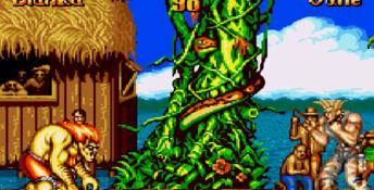Super Street Fighter 2 - The New Challengers Genesis Screenshot