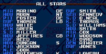 Tecmo Super Bowl Genesis Screenshot