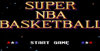 Tecmo Super NBA Basketball Genesis Screenshot