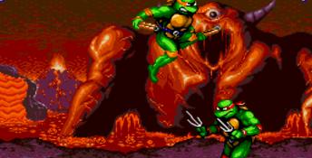 Teenage Mutant Hero Turtles - Tournament Fighters Genesis Screenshot