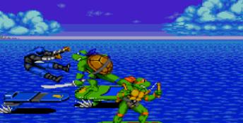 Teenage Mutant Ninja Turtles - Return of the Shredder Genesis Screenshot