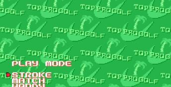 Top Pro Golf Genesis Screenshot