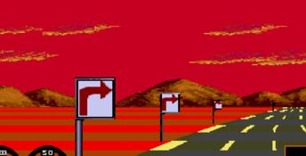 Turbo Outrun Genesis Screenshot