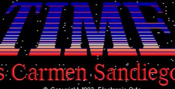 Where in Time is Carmen Sandiego Genesis Screenshot