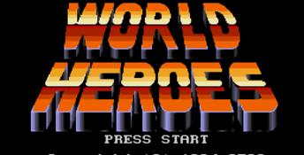 World Heroes Genesis Screenshot