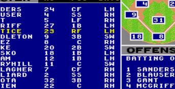 World Series Baseball Genesis Screenshot