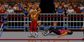 WWF RAW Genesis Screenshot