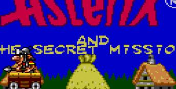 Asterix And The Secret Mission GameGear Screenshot