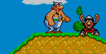 Asterix And The Secret Mission GameGear Screenshot