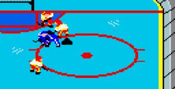 Championship Hockey GameGear Screenshot