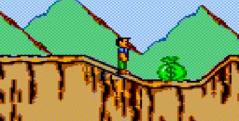 Cliffhanger GameGear Screenshot