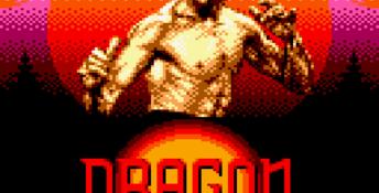 Dragon The Bruce Lee Story GameGear Screenshot