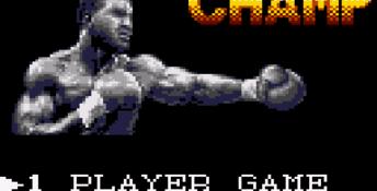 Heavy Weight Champ GameGear Screenshot