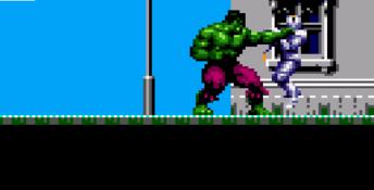 The Incredible Hulk GameGear Screenshot