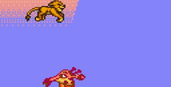 The Lion King GameGear Screenshot