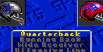 Madden NFL 95 GameGear Screenshot