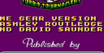Micro Machines 2 Turbo Tournament GameGear Screenshot