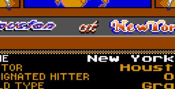 MLBPA Baseball GameGear Screenshot