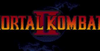 Mortal Kombat 2 GameGear Screenshot