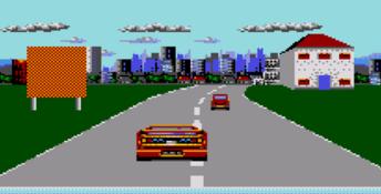 Outrun Europa GameGear Screenshot