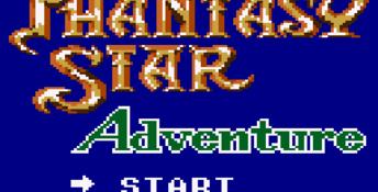Phantasy Star Adventure GameGear Screenshot