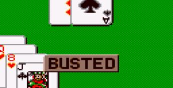 Poker Faced Pauls Blackjack GameGear Screenshot
