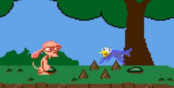 Ren and Stimpy Quest For The Shaven Yak GameGear Screenshot