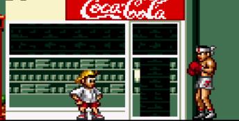Sassou Shounen Eiyuuden Coca Cola Kid GameGear Screenshot