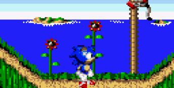 Sonic Blastman GameGear Screenshot
