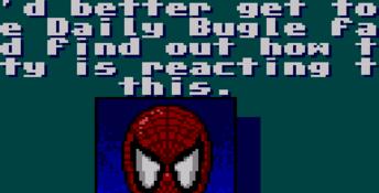 Spider Man Vs Kingpin GameGear Screenshot
