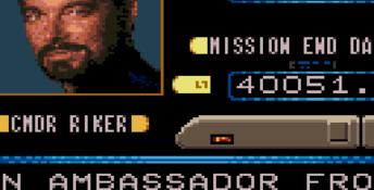 Star Trek Tng Advanced Holodeck Tutorial GameGear Screenshot