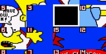 The Simpsons - Bart vs. the World GameGear Screenshot