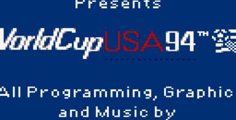 World Cup Usa 94 GameGear Screenshot