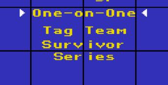 WWF Raw GameGear Screenshot