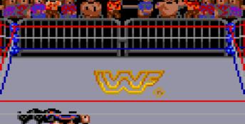 WWF Raw GameGear Screenshot