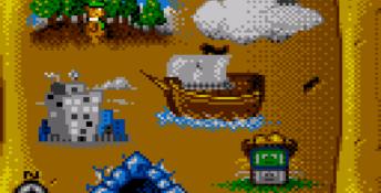 Yogi Bear In Yogi Bear's Goldrush GameGear Screenshot