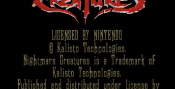 Nightmare Creatures Nintendo 64 Screenshot
